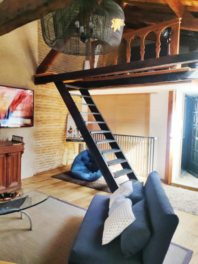 Апартаменты Chez Fanny - Le Loft - Centre Historique Cahors Cathedrale Экстерьер фото